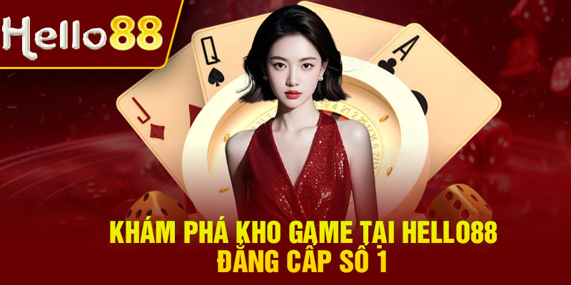 Khám phá kho game tại Hello88 đẳng cấp số 1