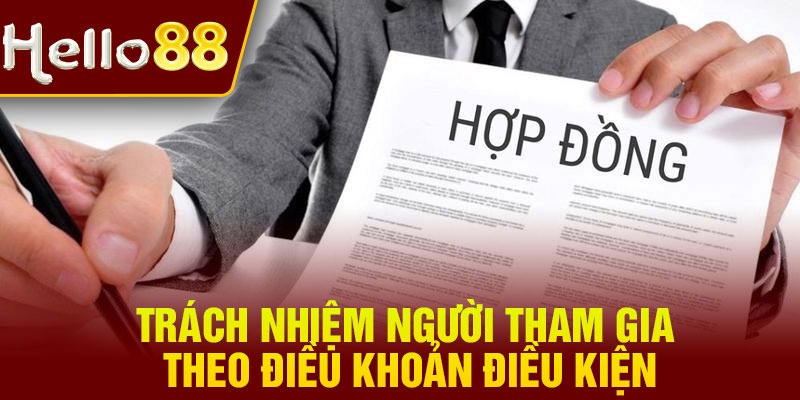 Trách nhiệm người tham gia theo điều khoản điều kiện